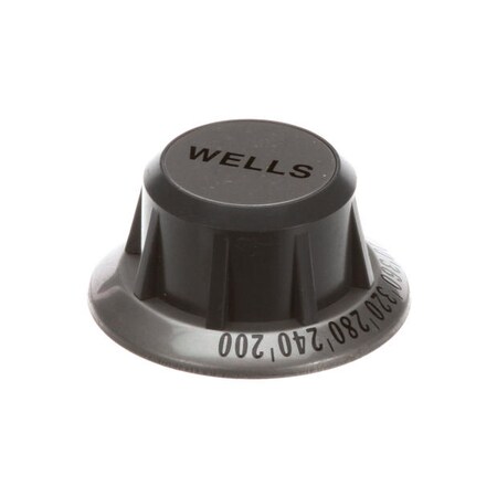 Wells Knob Assembly Control Grdl 200- 2R-302826